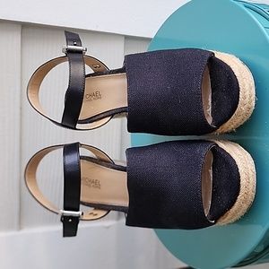 Espardilles platform sandals size 7.5